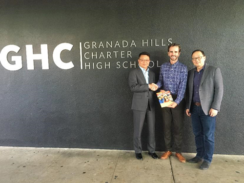 康德教育与美国加州顶级特许高中GHC签署中美合作伙伴关系协议